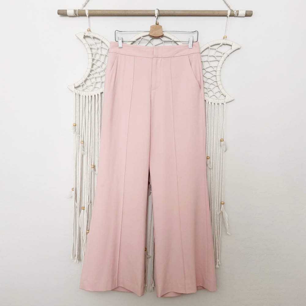 Alice + Olivia Pink Wide Leg Pants - Picture 6 of 10